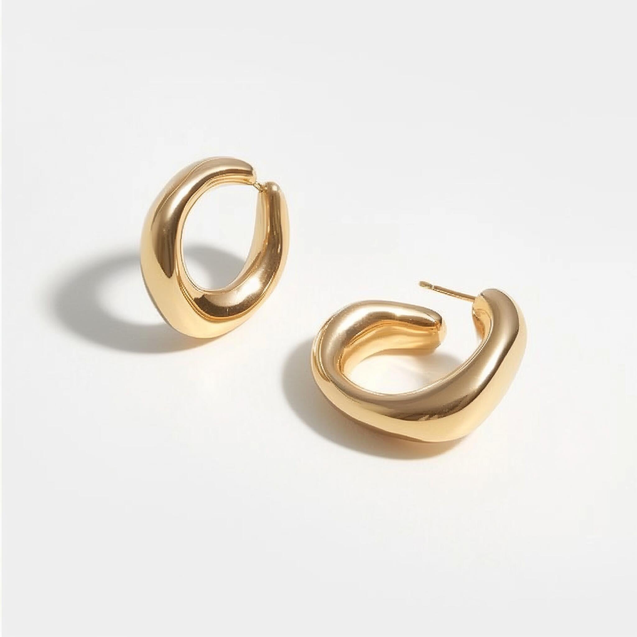 18k Gold Earrings